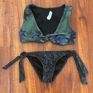 Submarine girls camo star bikini.